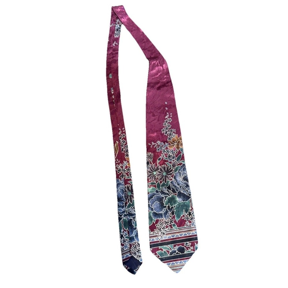 Roffe mens tie, geometric design, silk